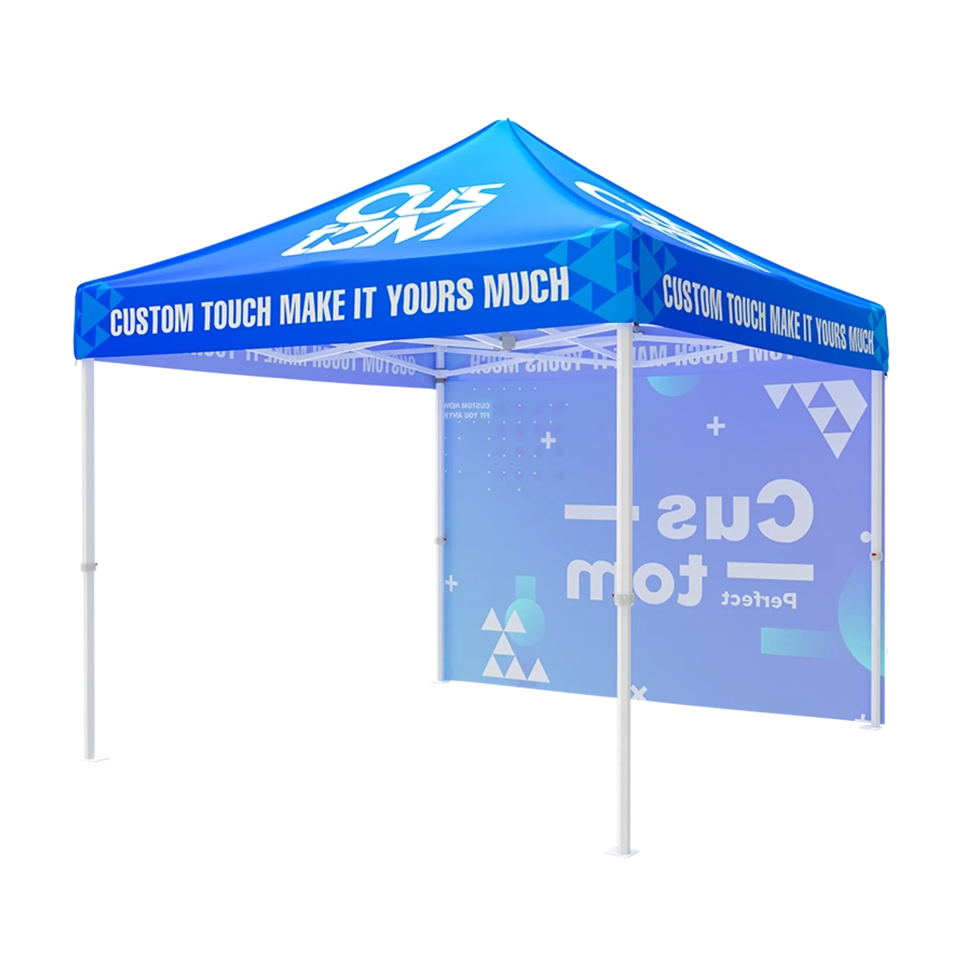 Custom Canopy Tent with Full Back Sidewall