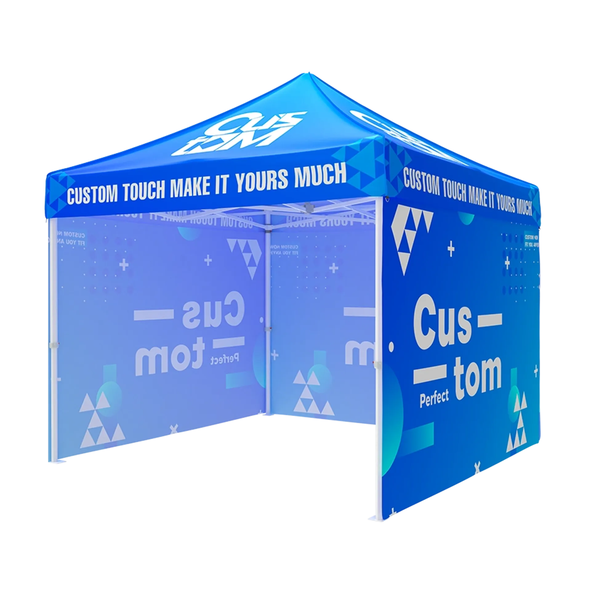 Custom Canopy Tent with Three Full Sidewall