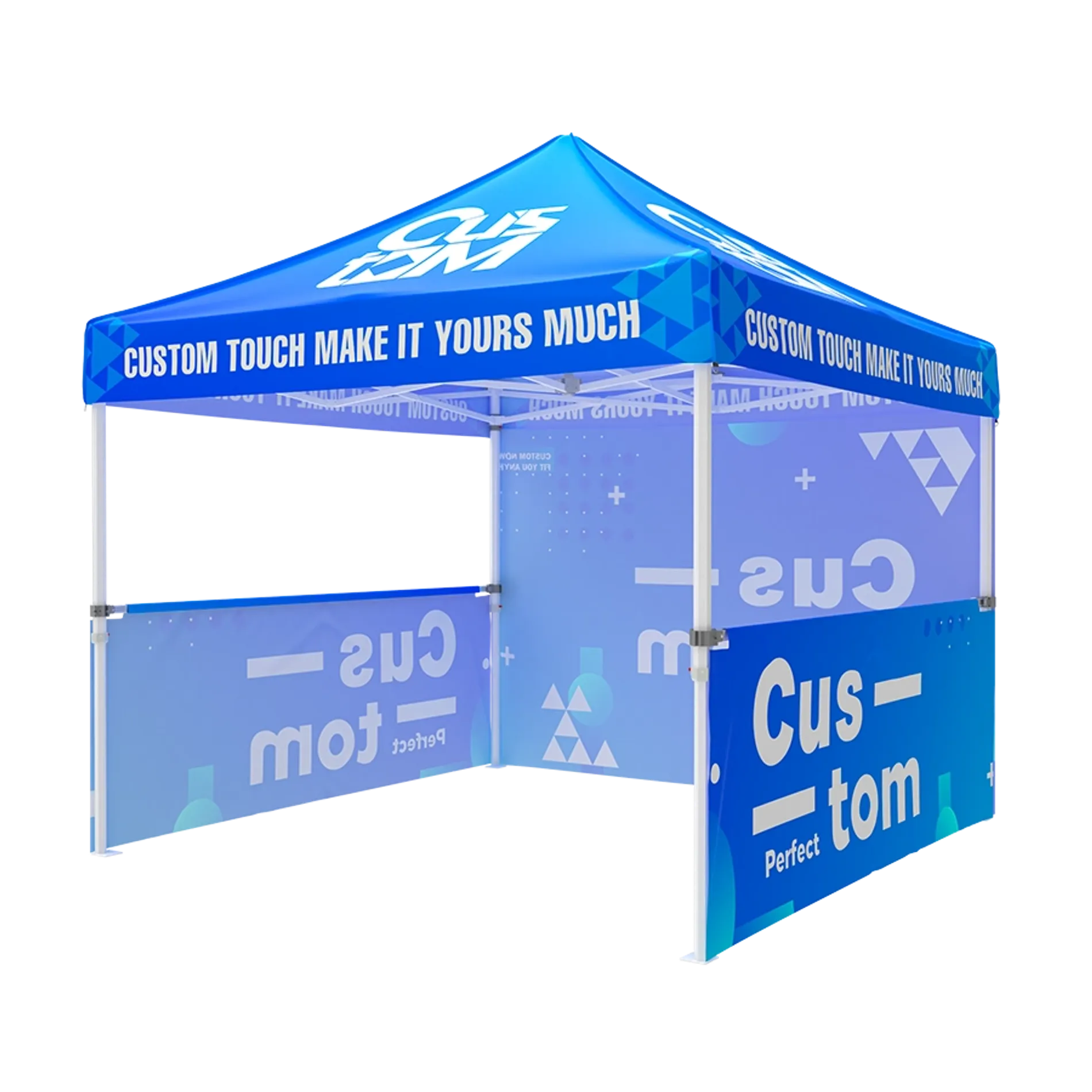 Custom Canopy Tent with Full & Half Sidewall