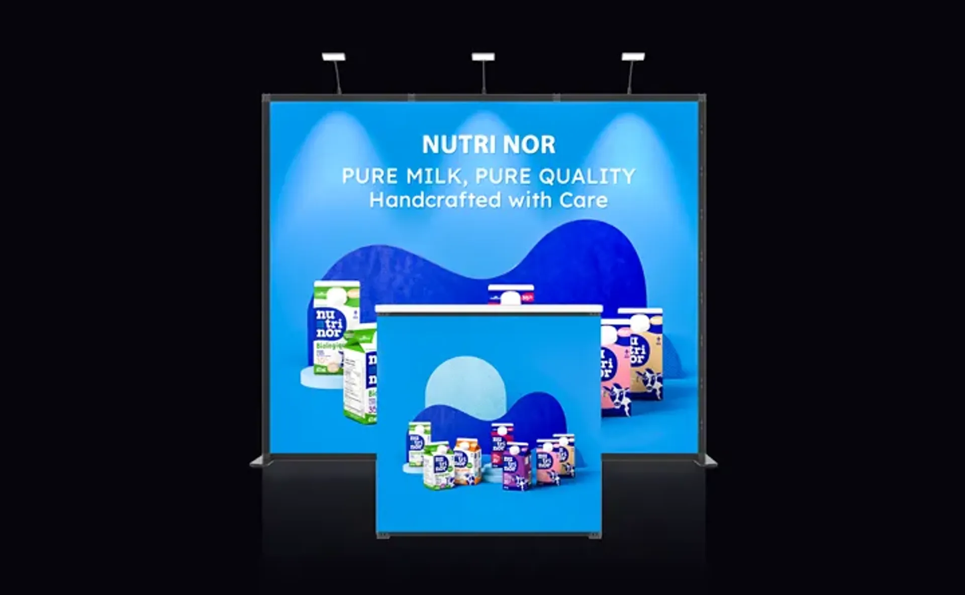 10x10 Heavy Duty Modular Trade Show Booth