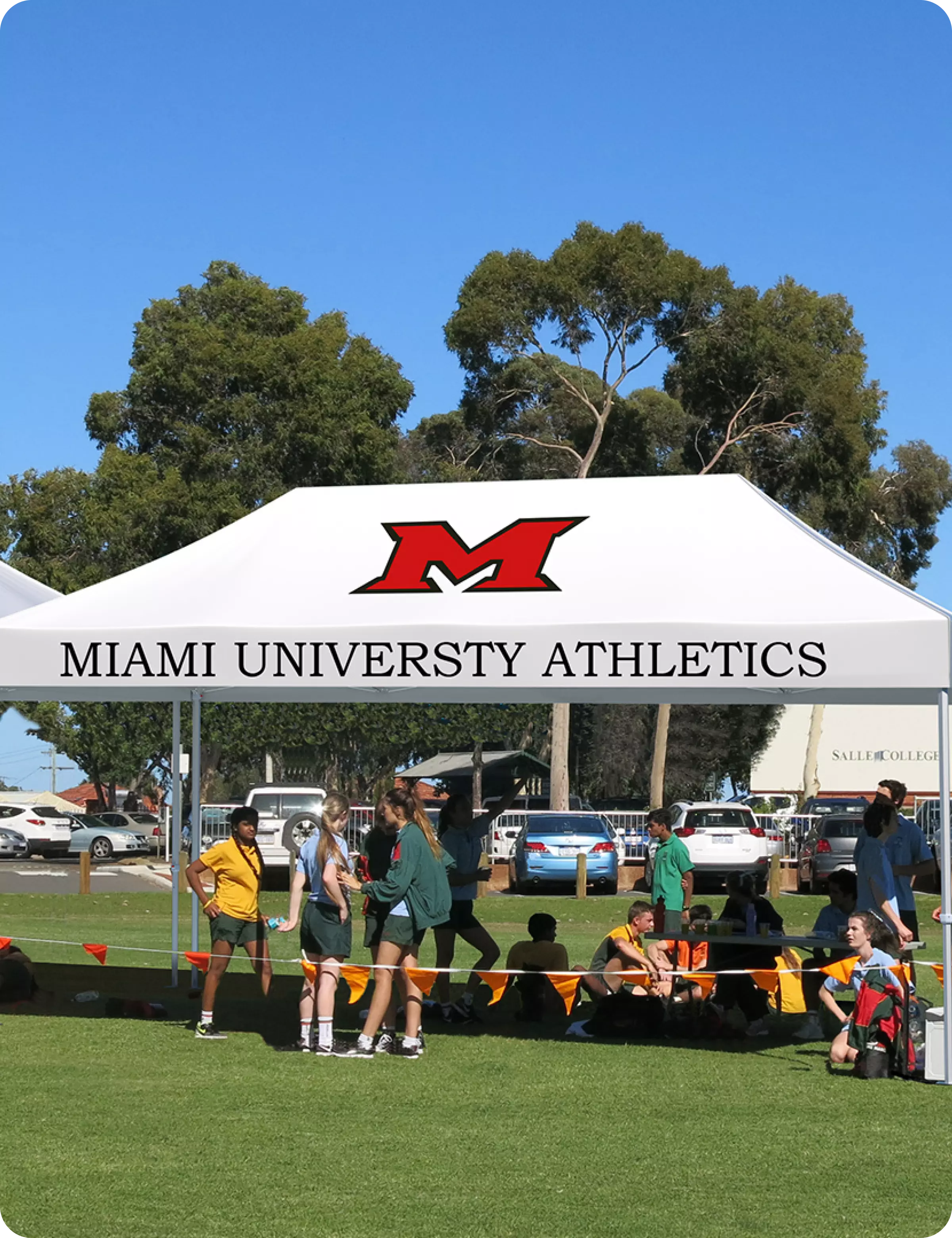 Custom printing canopy tent for sport event