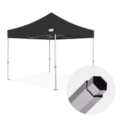 Y6 Series Commercial Pro Canopy Tent, with hexagon commercial grade aluminum frame