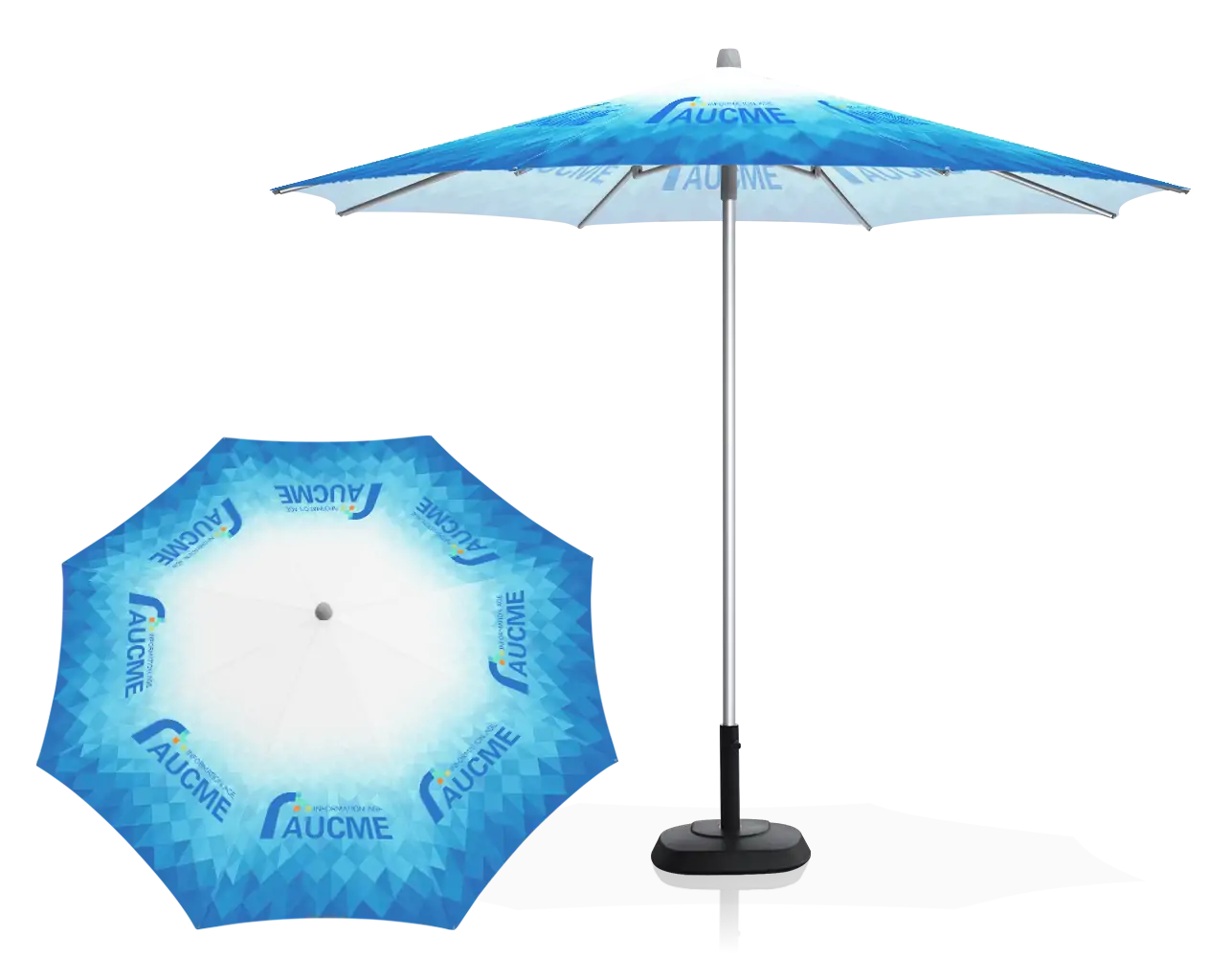 Custom Push-up Patio Umbrella - Marco