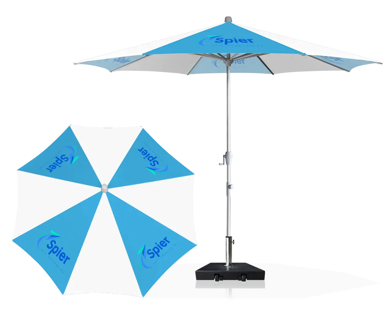 Custom Printing Tilt Patio Umbrella - Kapri