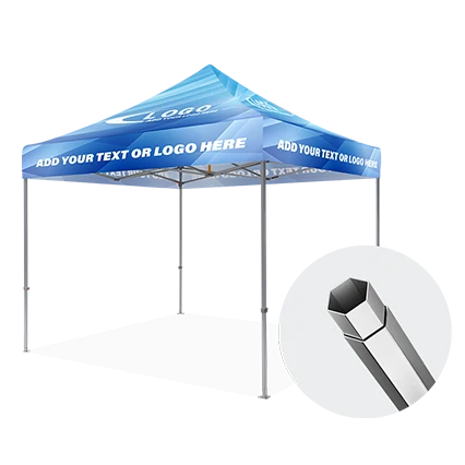 Y6 - Light Aluminum Custom Canopy Tent