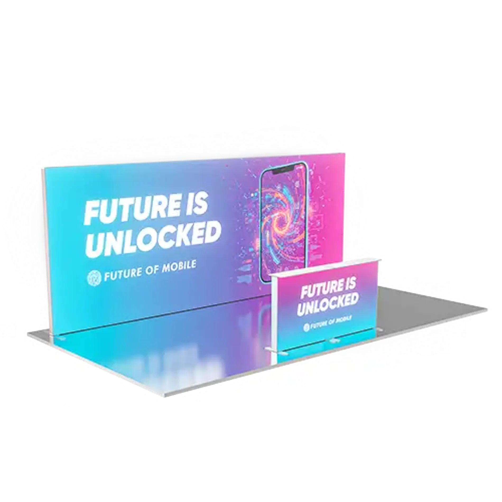 10x20 Backlit Trade Show Display Booth