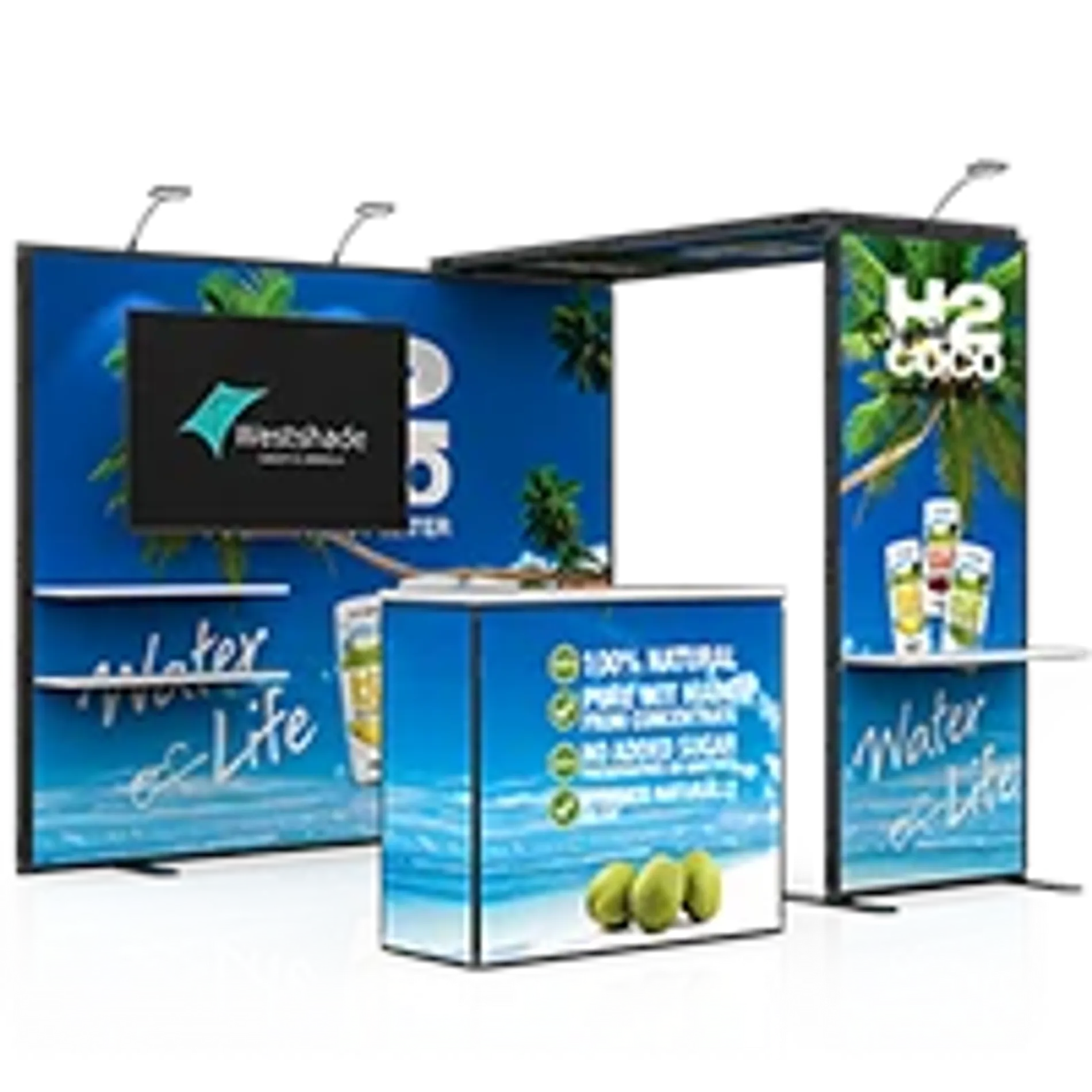 10x10 Modular Trade Show Display Booth