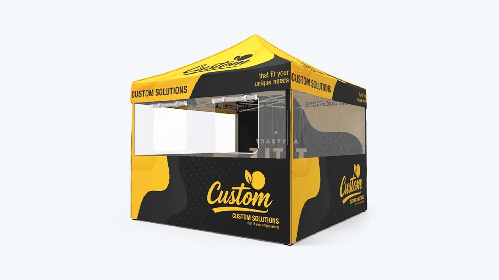Custom Canopy Tent with Mesh Window & Full Walls product