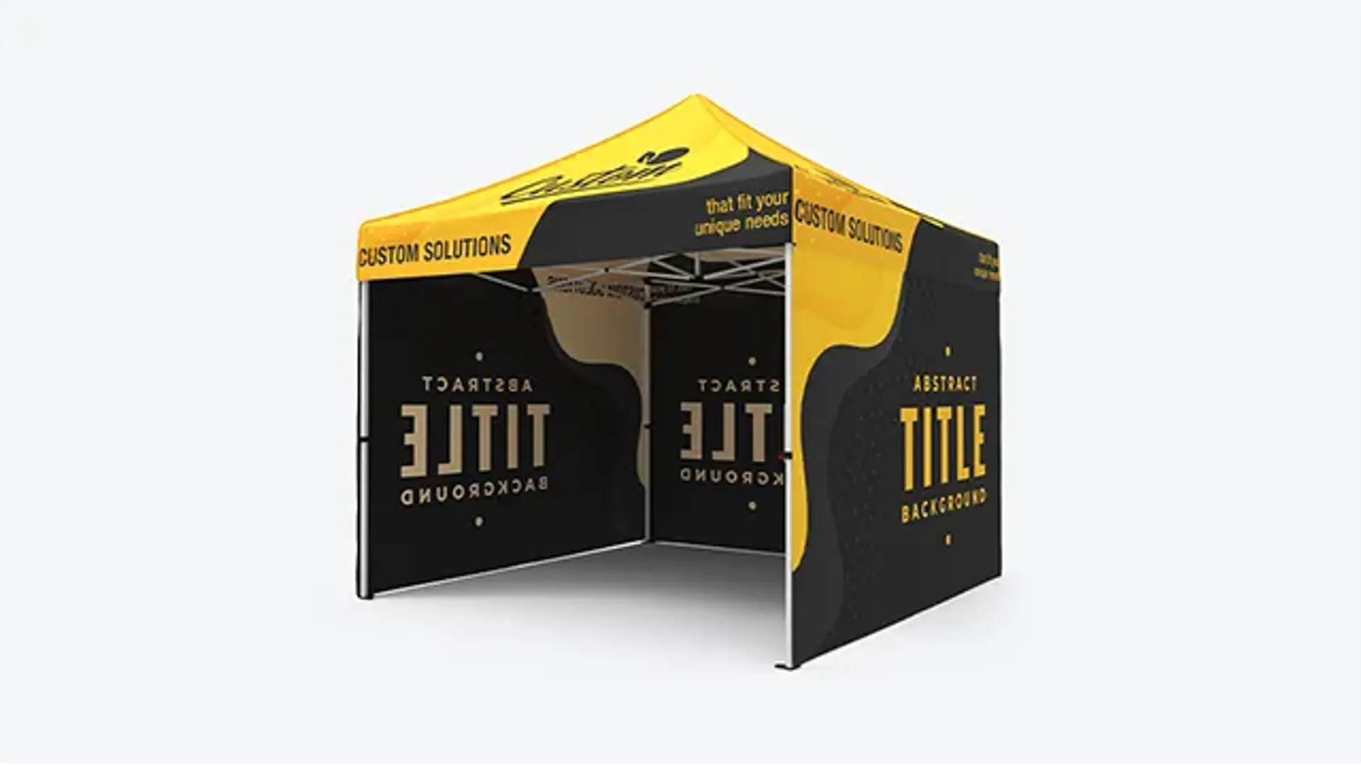 Custom Canopy Tent with Three Full Walls product