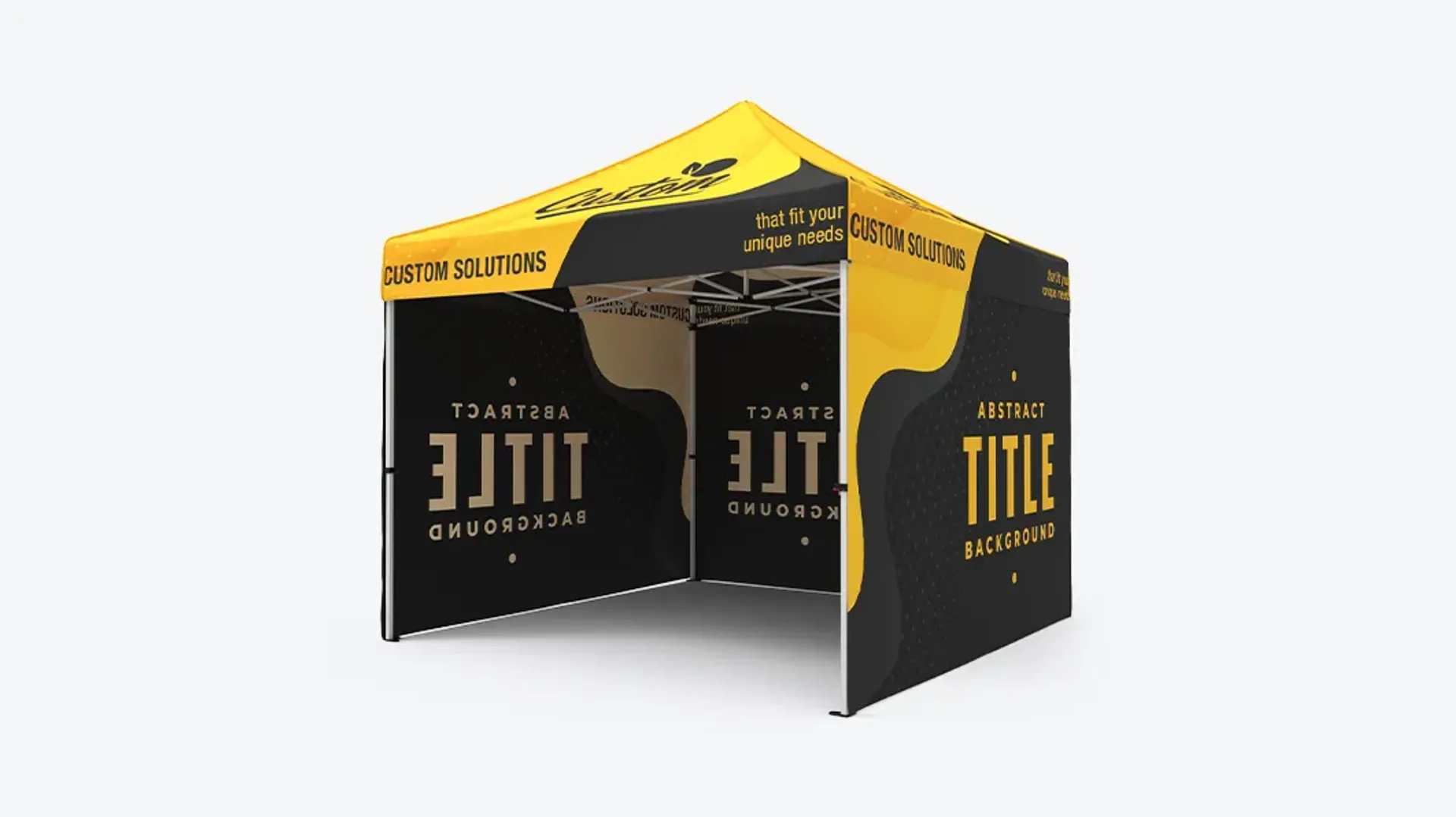 Custom Canopy Tent with Three Full Walls product