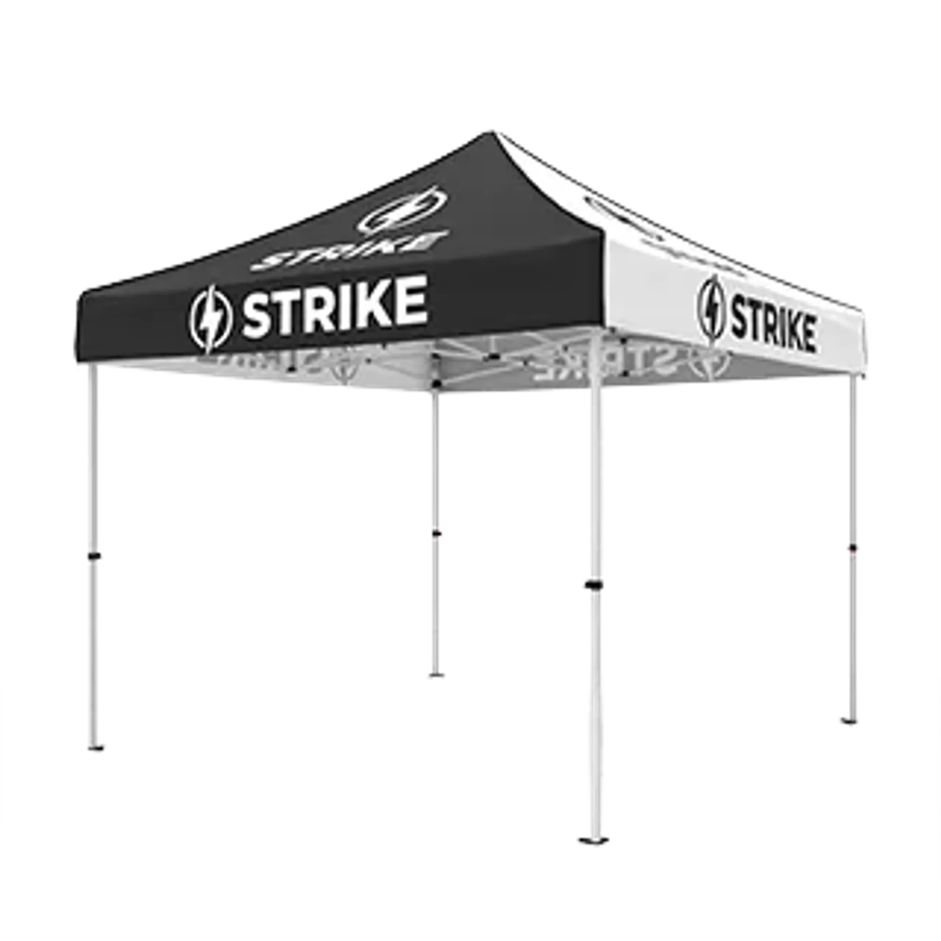 10x10 custom canopy tent with full printed roof