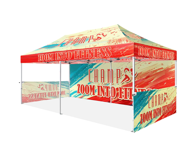 Y8 super heavy duty aluminum canopy tent 10x20 custom package 11