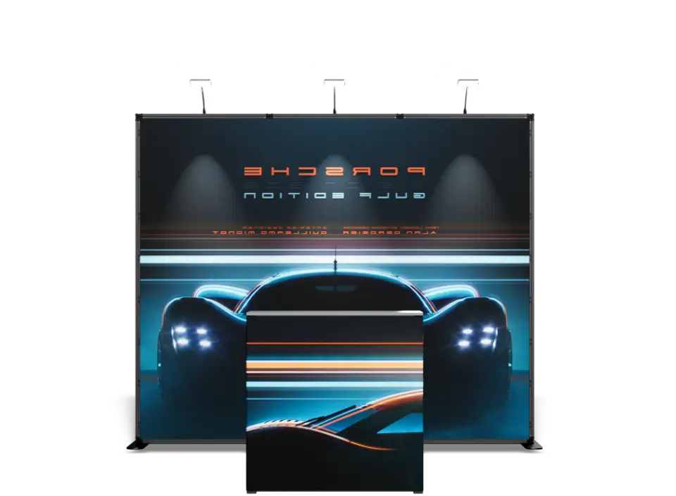 10'x10' Trade Show Booth - Basic Shape