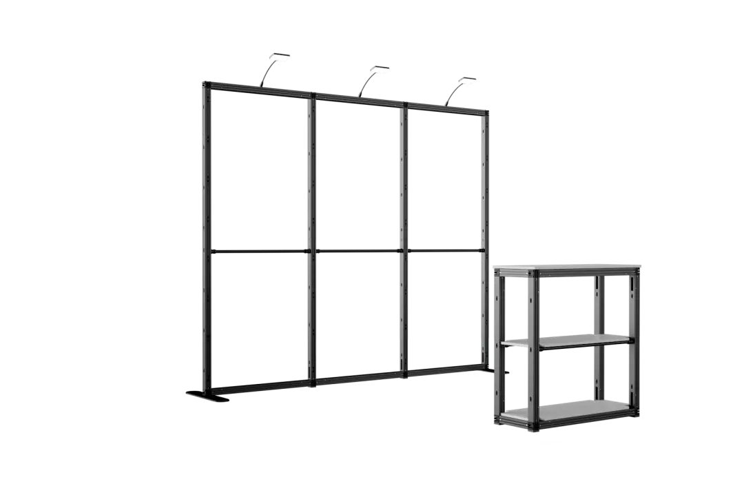 10'x10' Trade Show Booth - Basic Shape