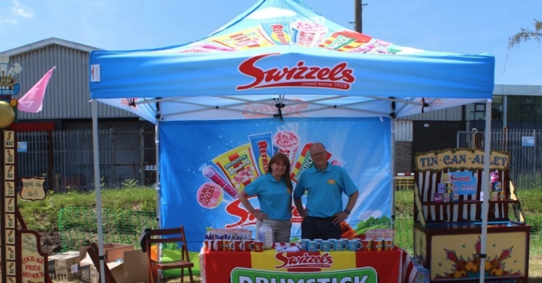 Custom Printing Canopy Tent Usage Scenarios at Farmers Market - 4