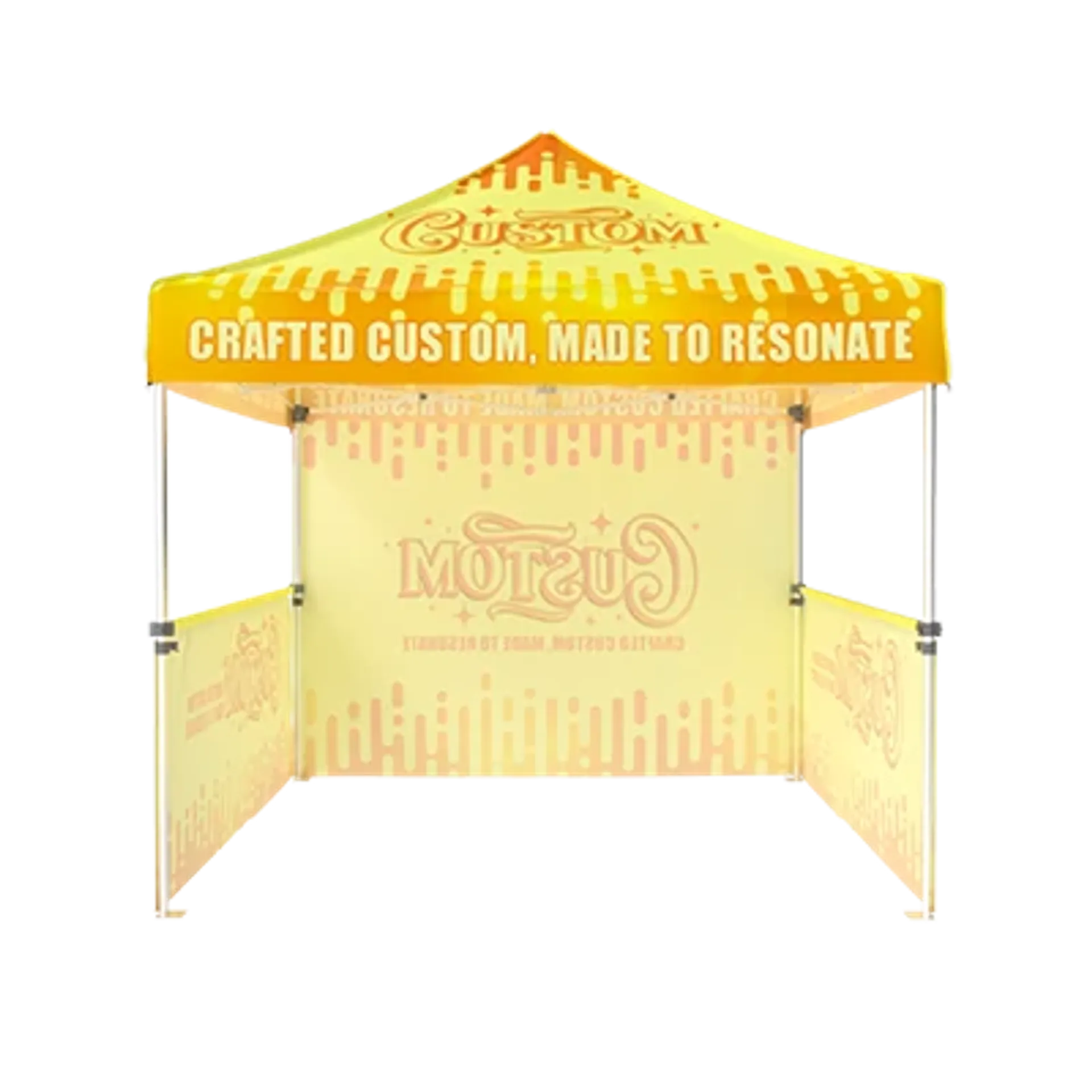 Custom Canopy Tent with Full & Half Walls