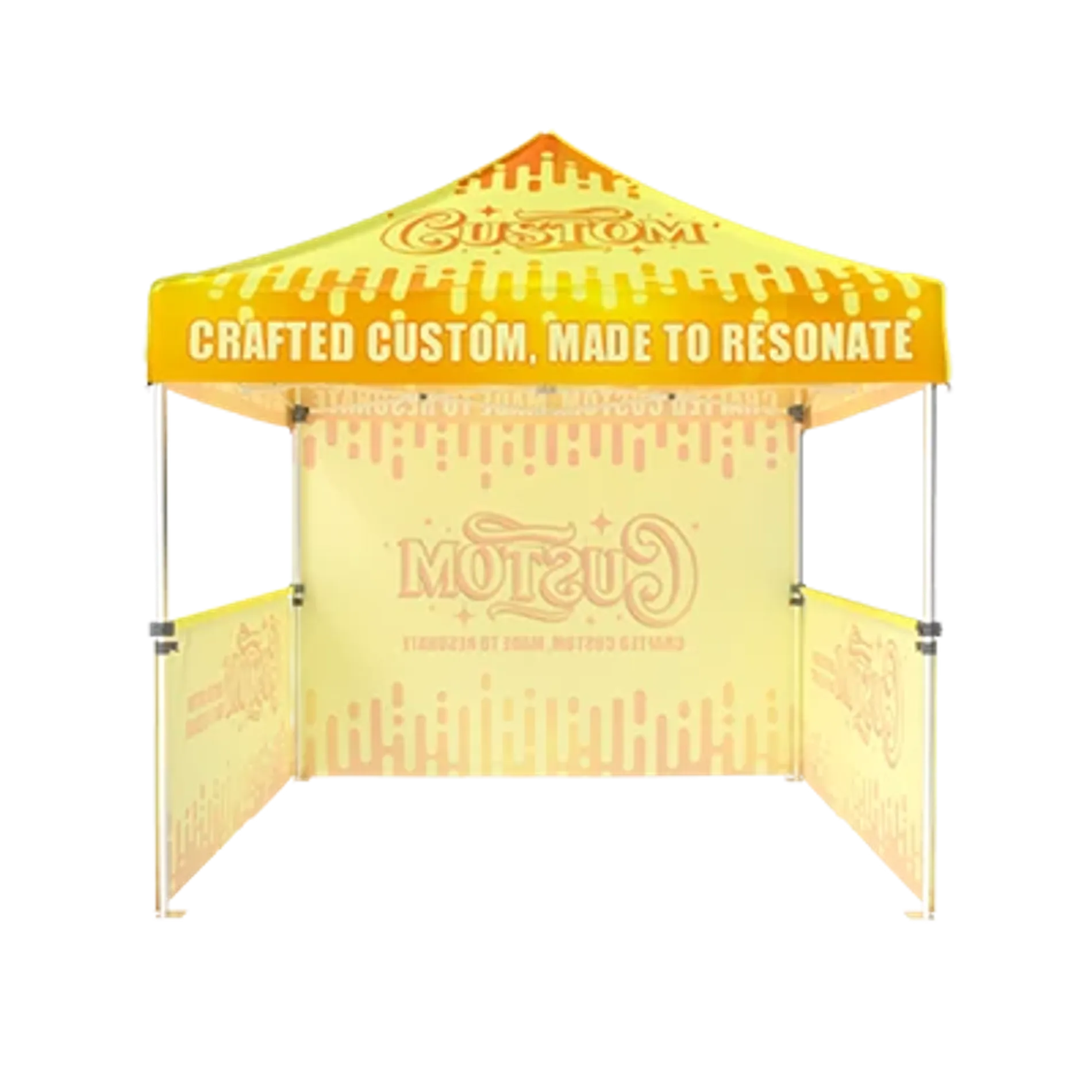 Custom Canopy Tent with Full & Half Walls