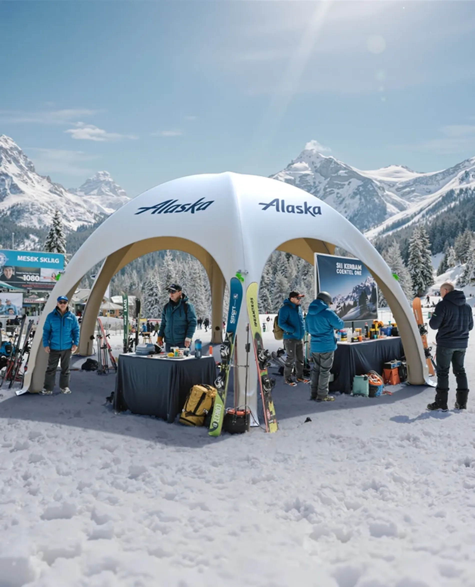Custom Canopy Tent for Outdoor Brand Events - Display Image