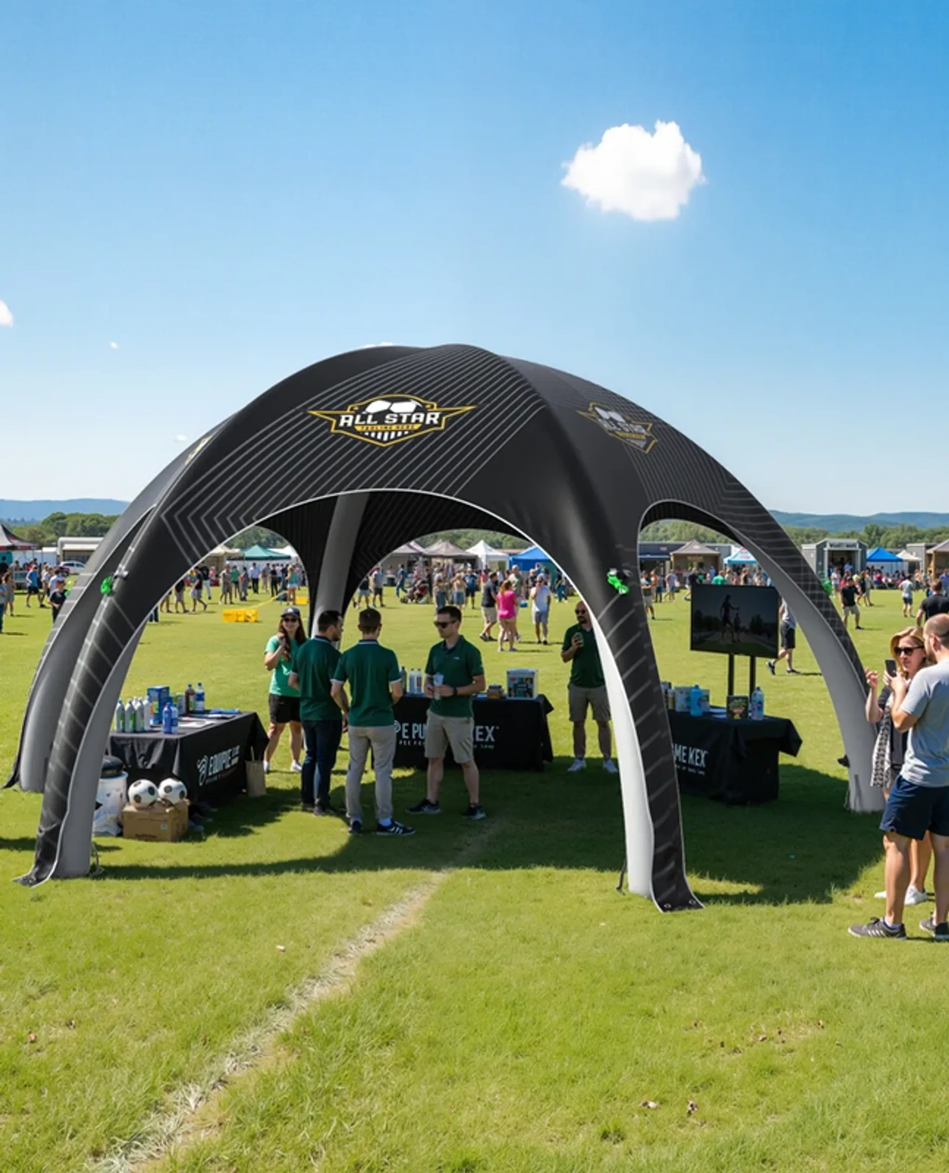 Custom Canopy Tent for Outdoor Brand Events - Display Image