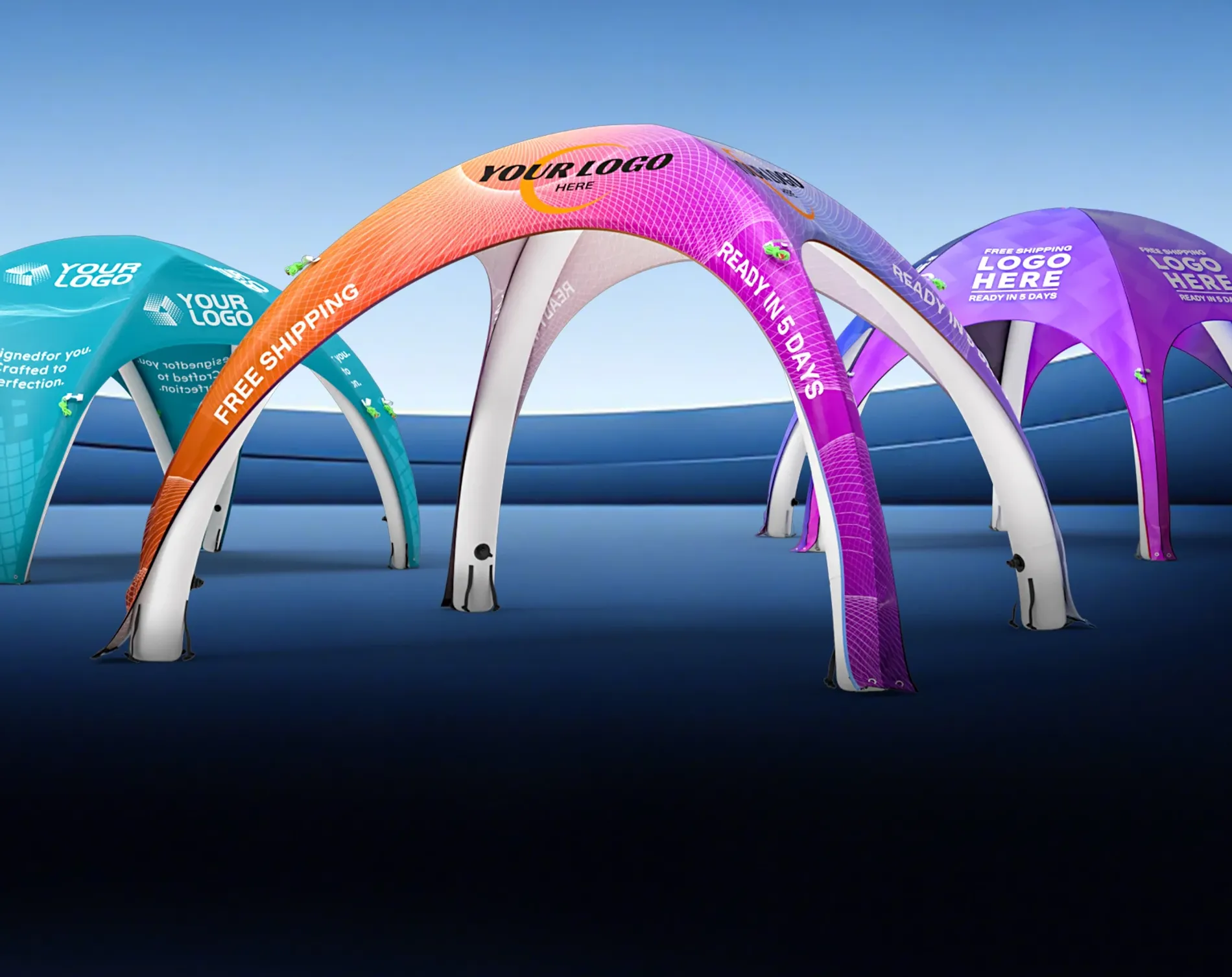 Westshade custom inflatable tent for outdoor