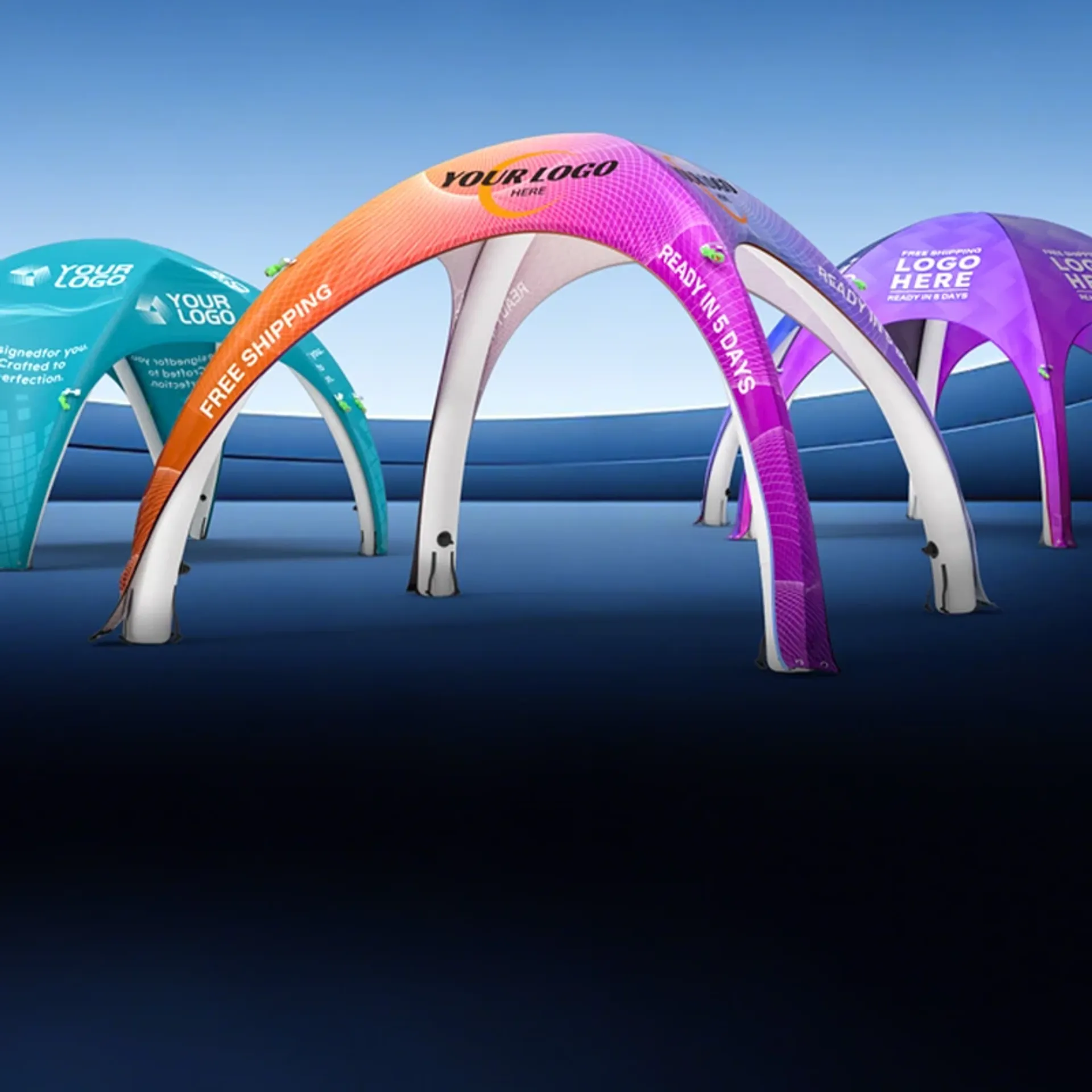 Westshade custom inflatable tent for outdoor