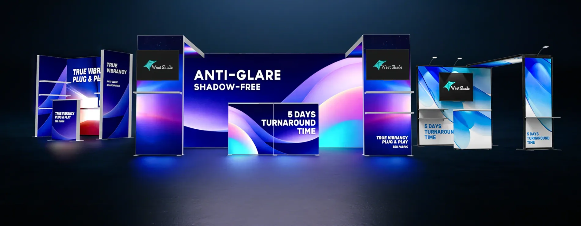 Westshade trade show tent for outdoor