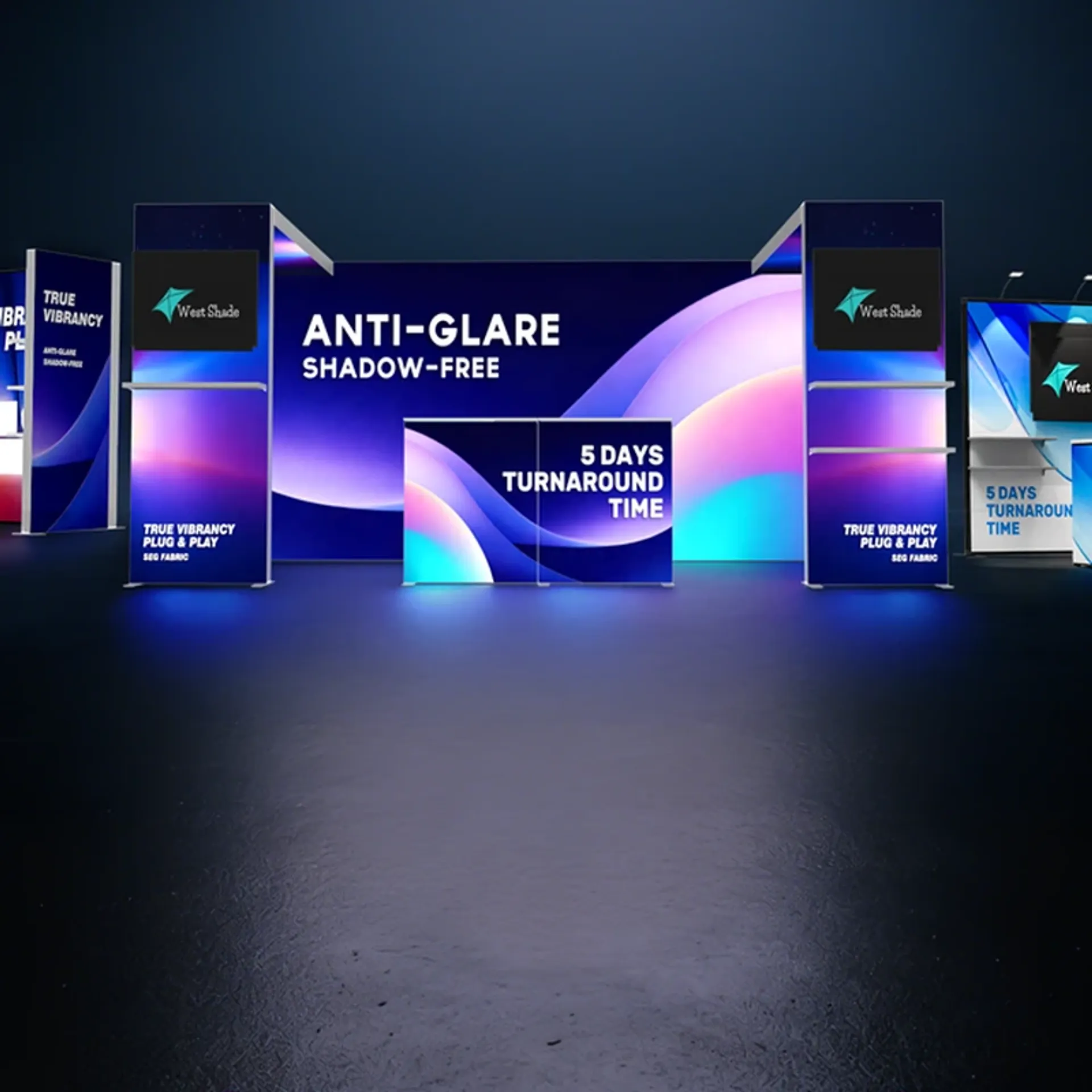Westshade trade show tent for outdoor
