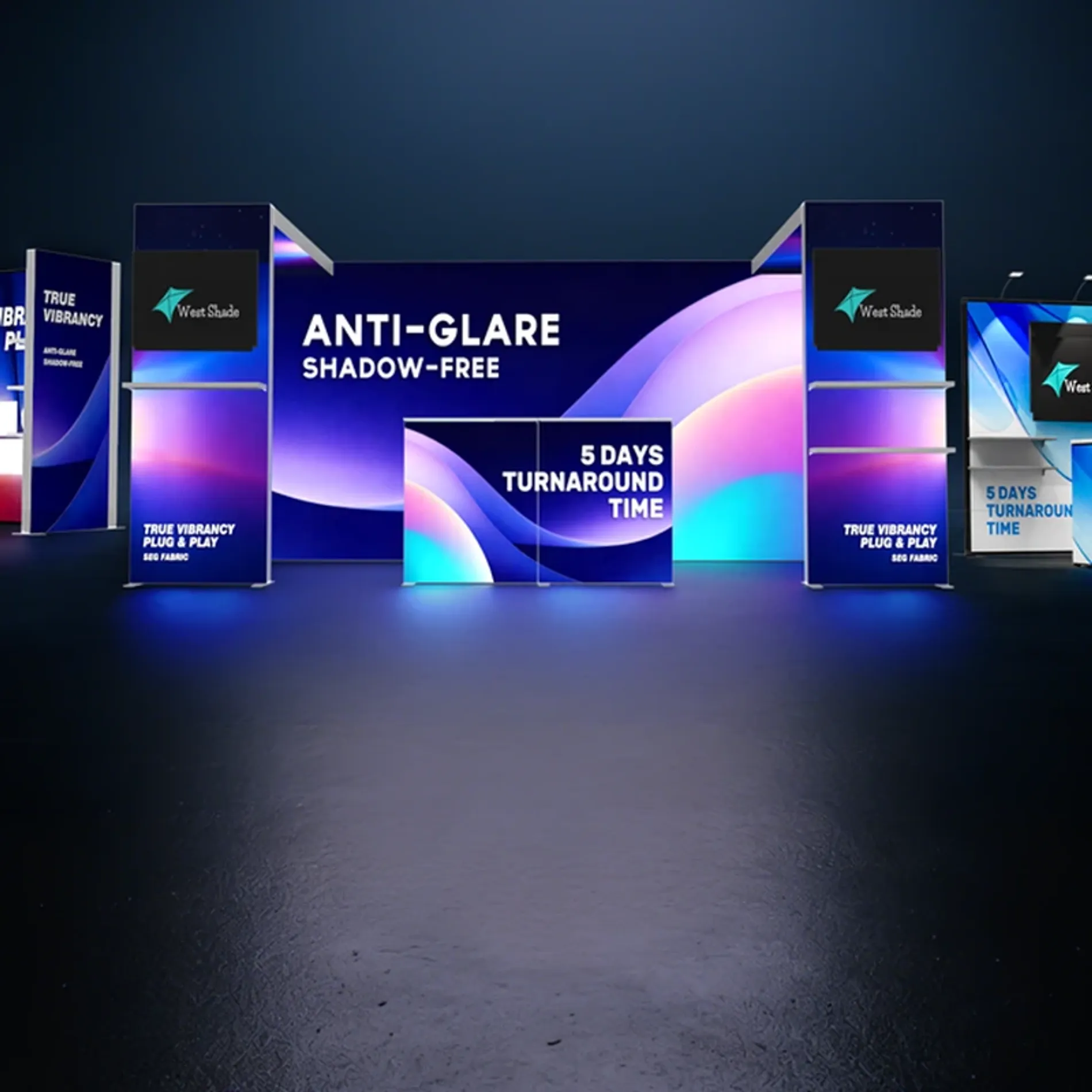 Westshade trade show tent for outdoor