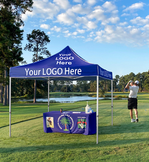 Westshade custom canopy for golf