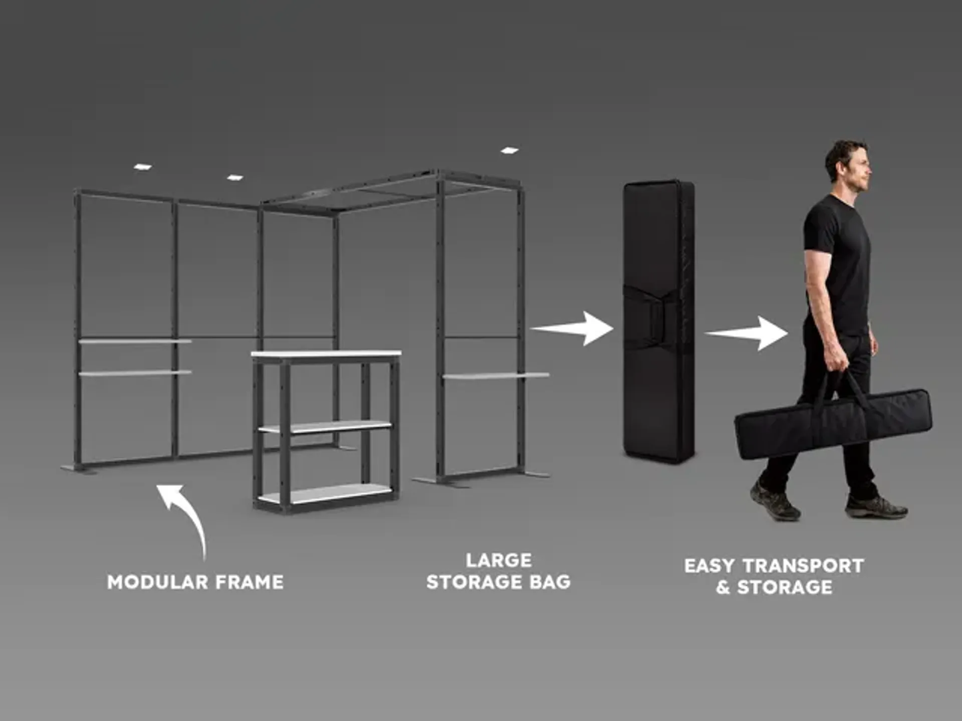 Easier Shipping & Storage