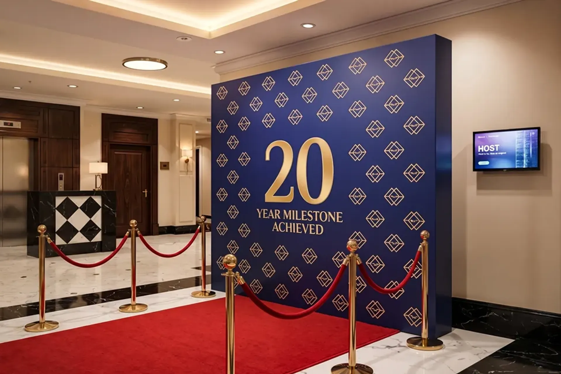 10FT Straight Pop Up Display