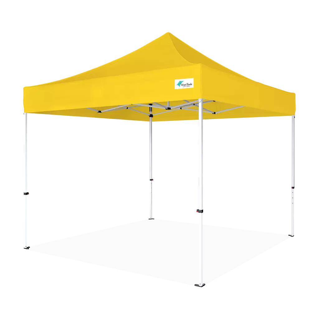 Y5 canopy tent with yellow roof