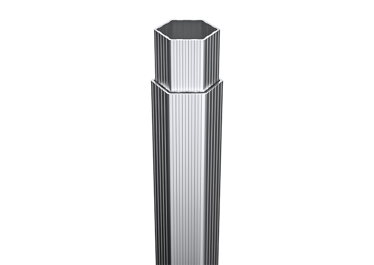 Hexagonal Aluminum Legs