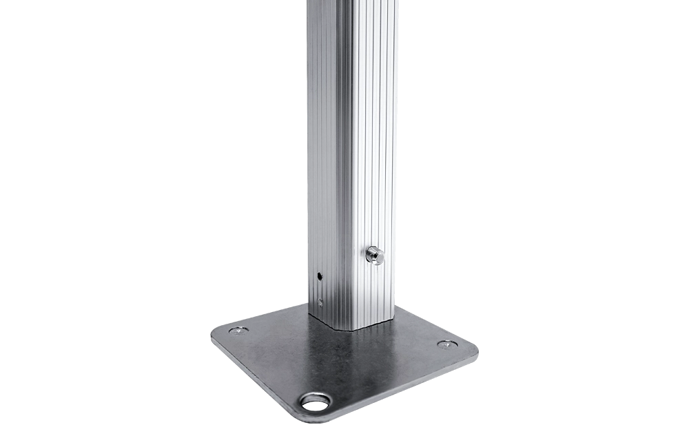 Aluminum Square Foot Plate