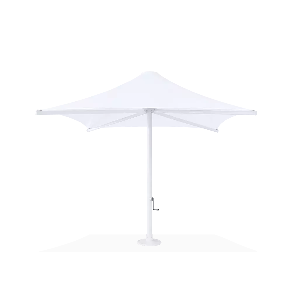 Aluminum pole and aluminum ribs for catalina umbrella