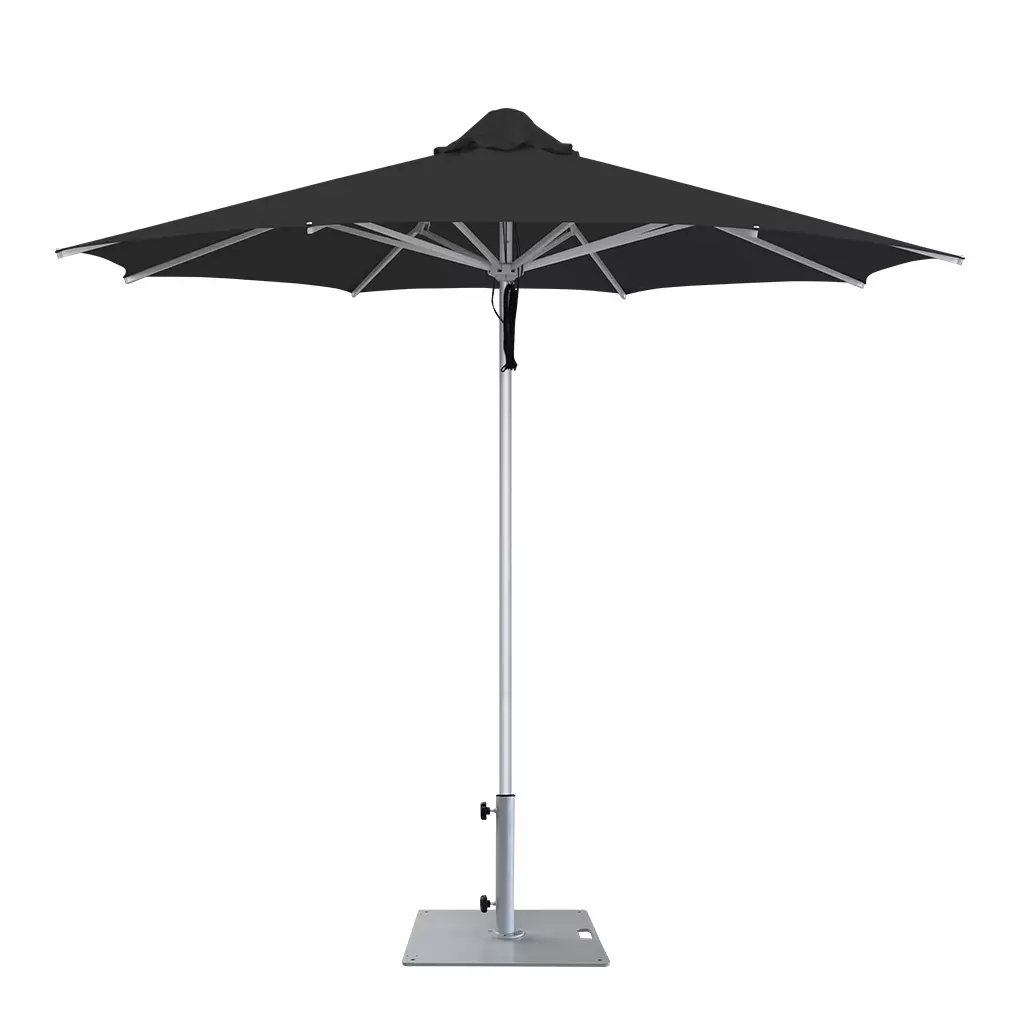 11.5ft Santorini Umbrella with black roof