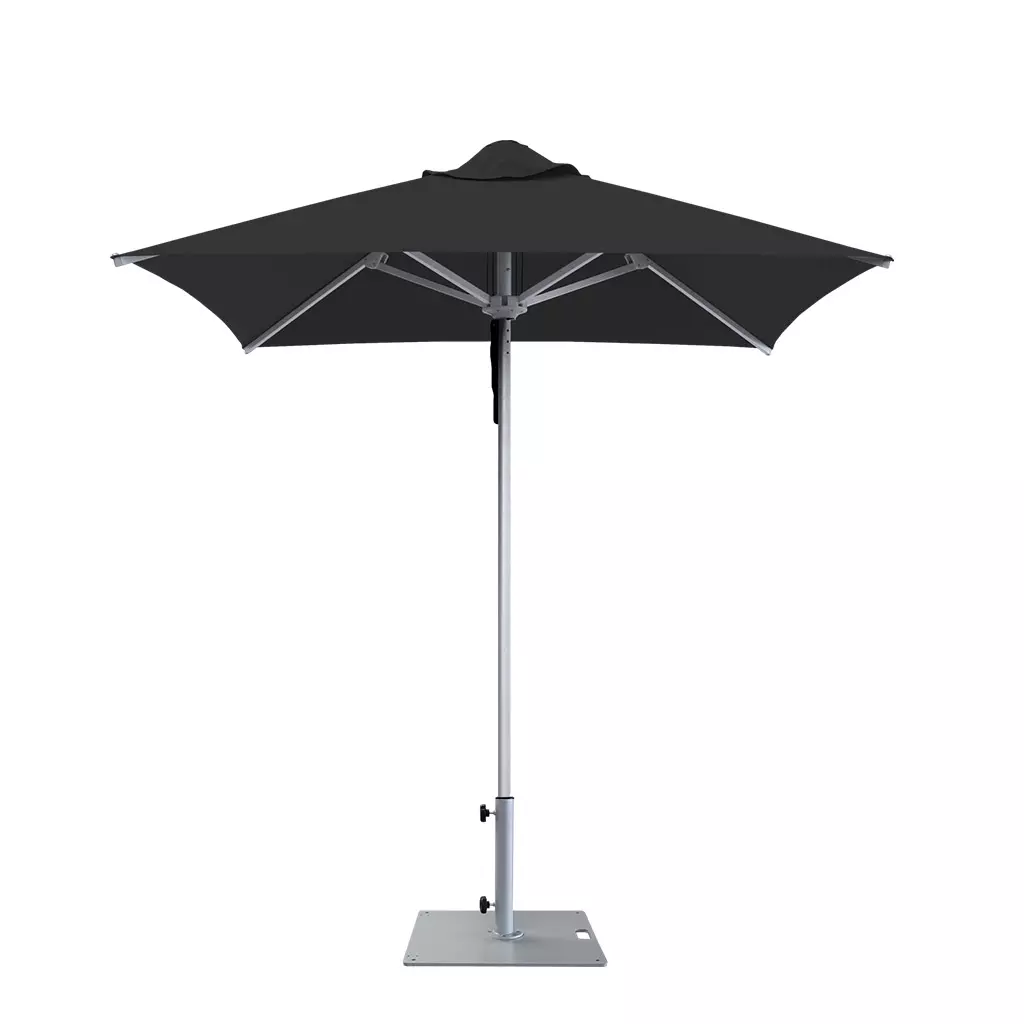 6.5ft Santorini Umbrella with black roof