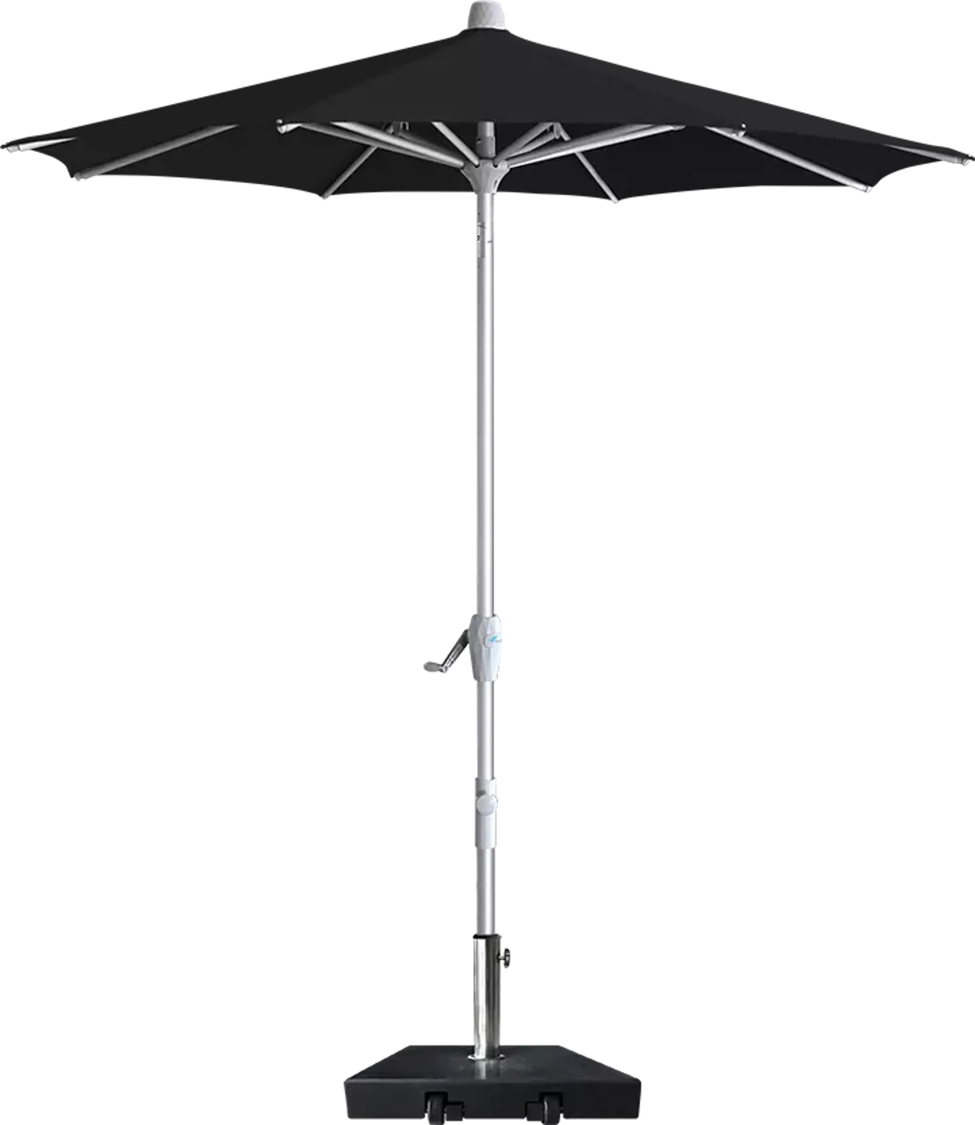 Crank Tilt Patio Umbrella  Adjustable Shade for Outdoor Comfort
