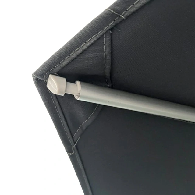 Corrosion-proof nylon connector for marco umbrella