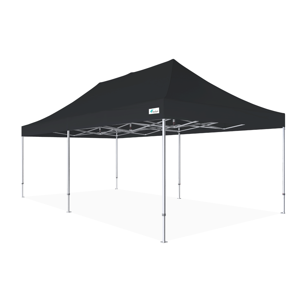 Y7 canopy tent 13ft x 26ft with black roof