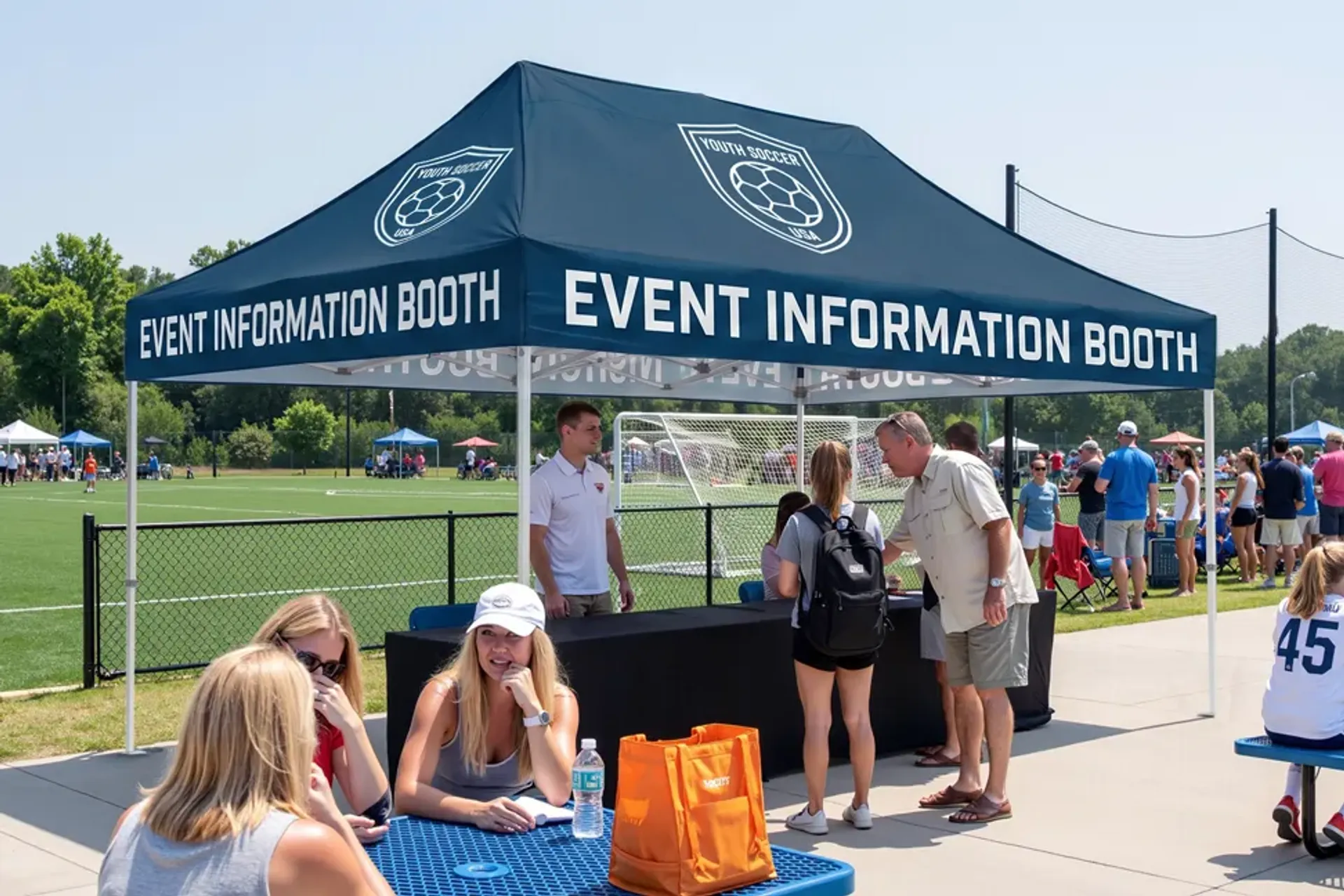 13'x20' Custom Canopy Tent with Full Roof