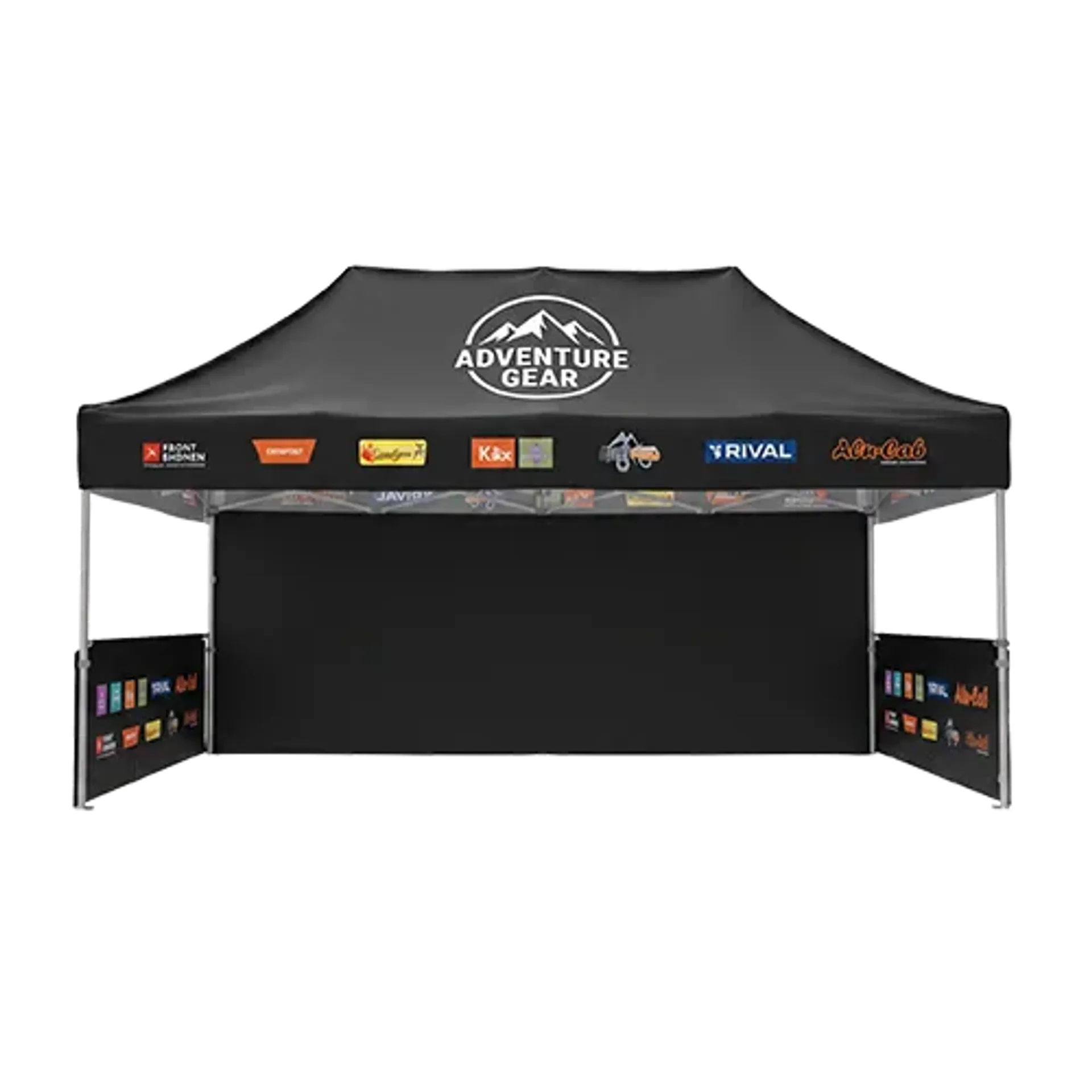Custom Canopy Tent with Full&Half Wall