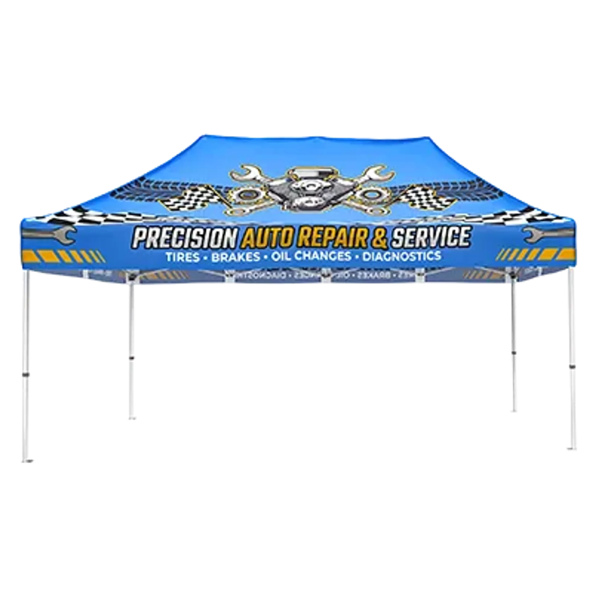 Custom Canopy Tent with Full Roof