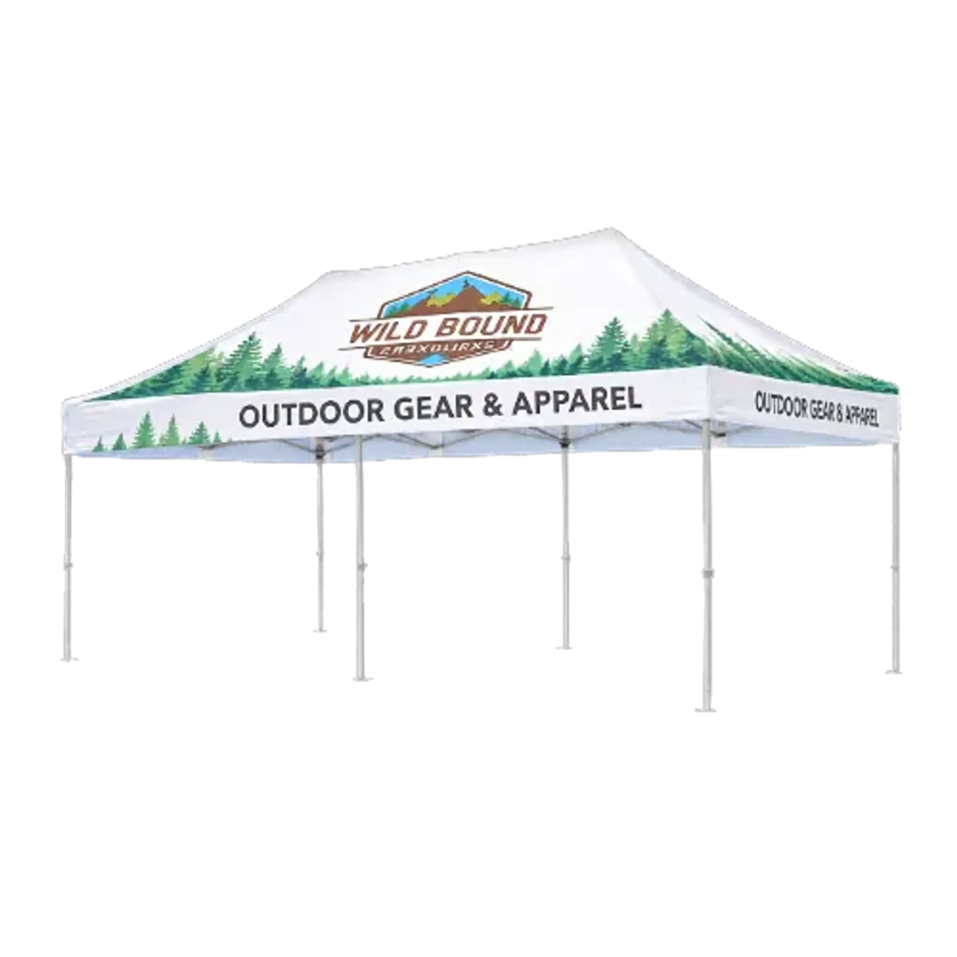 Custom Canopy Tent with Full Roof