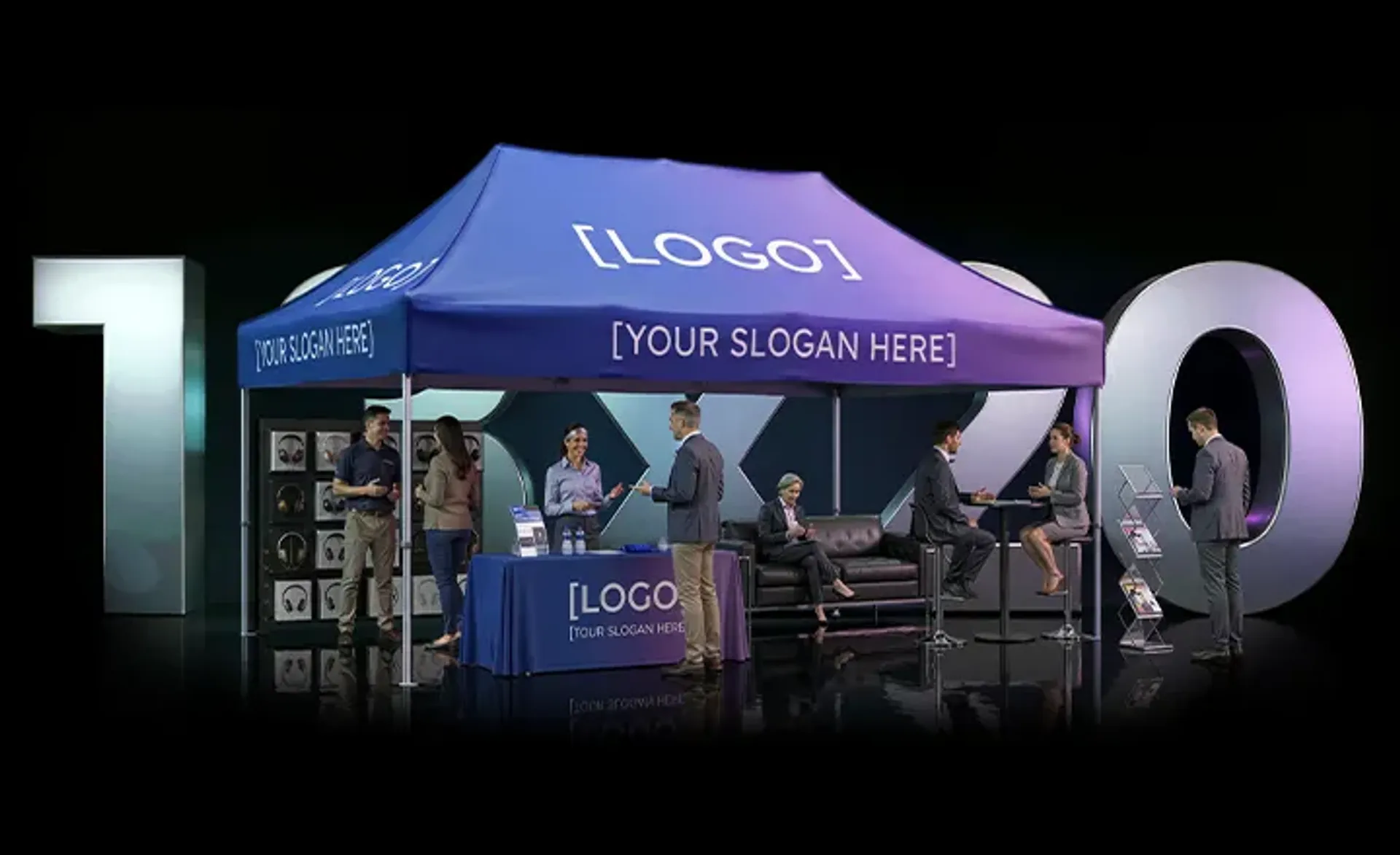 10x20 custom tent