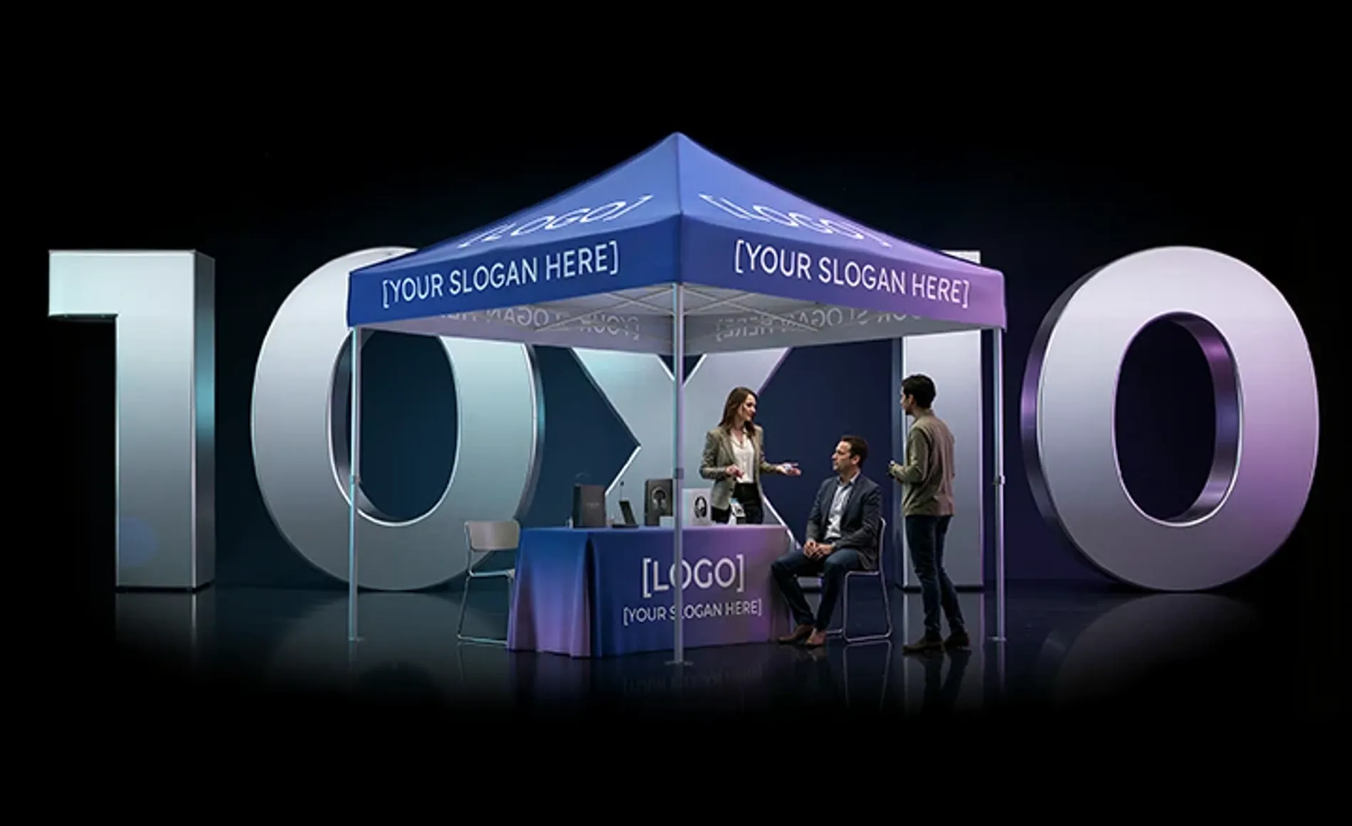 10x10 Custom Canopy Tent Packages