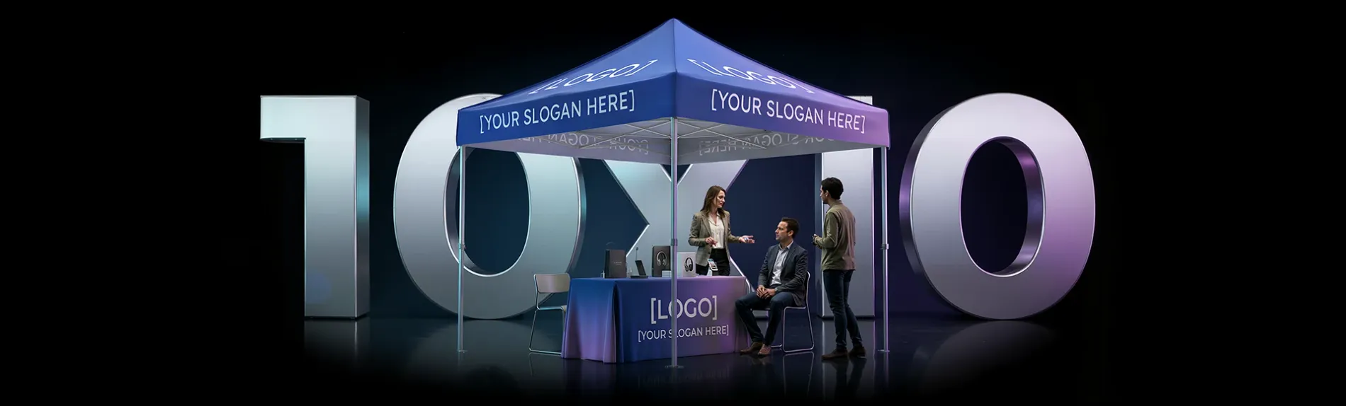 10x10 Custom Canopy Tent Packages