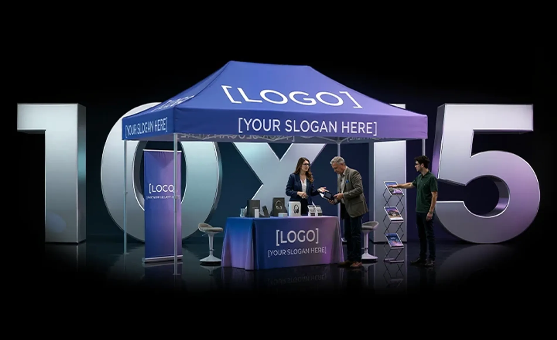 10x15 Custom Canopy Tent Packages