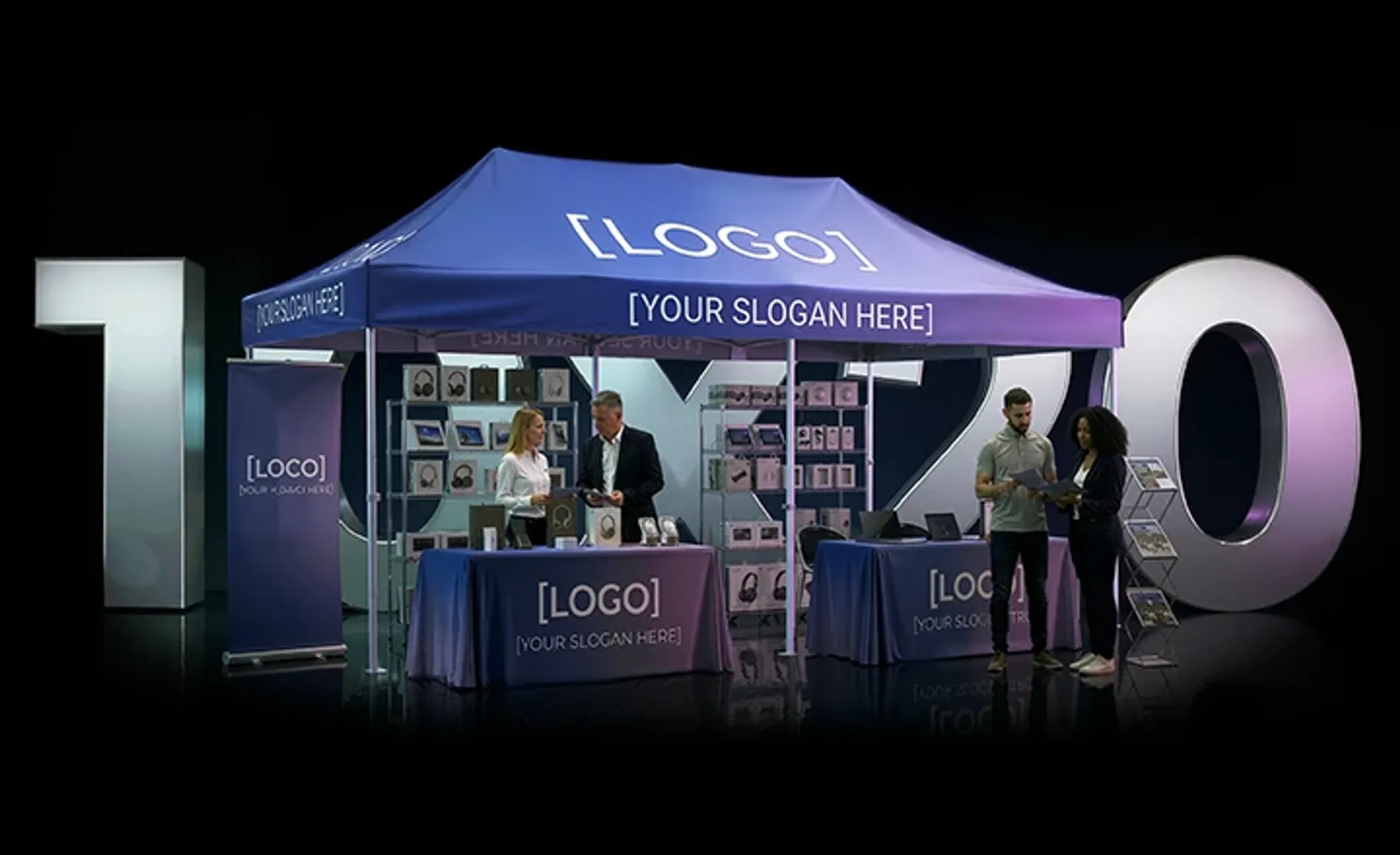 10x20 Custom Canopy Tent Packages