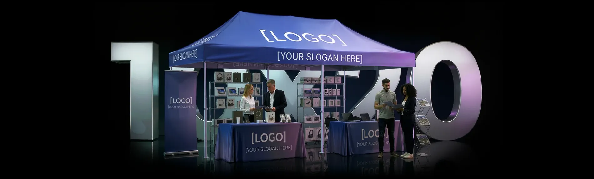 10x20 Custom Canopy Tent Packages